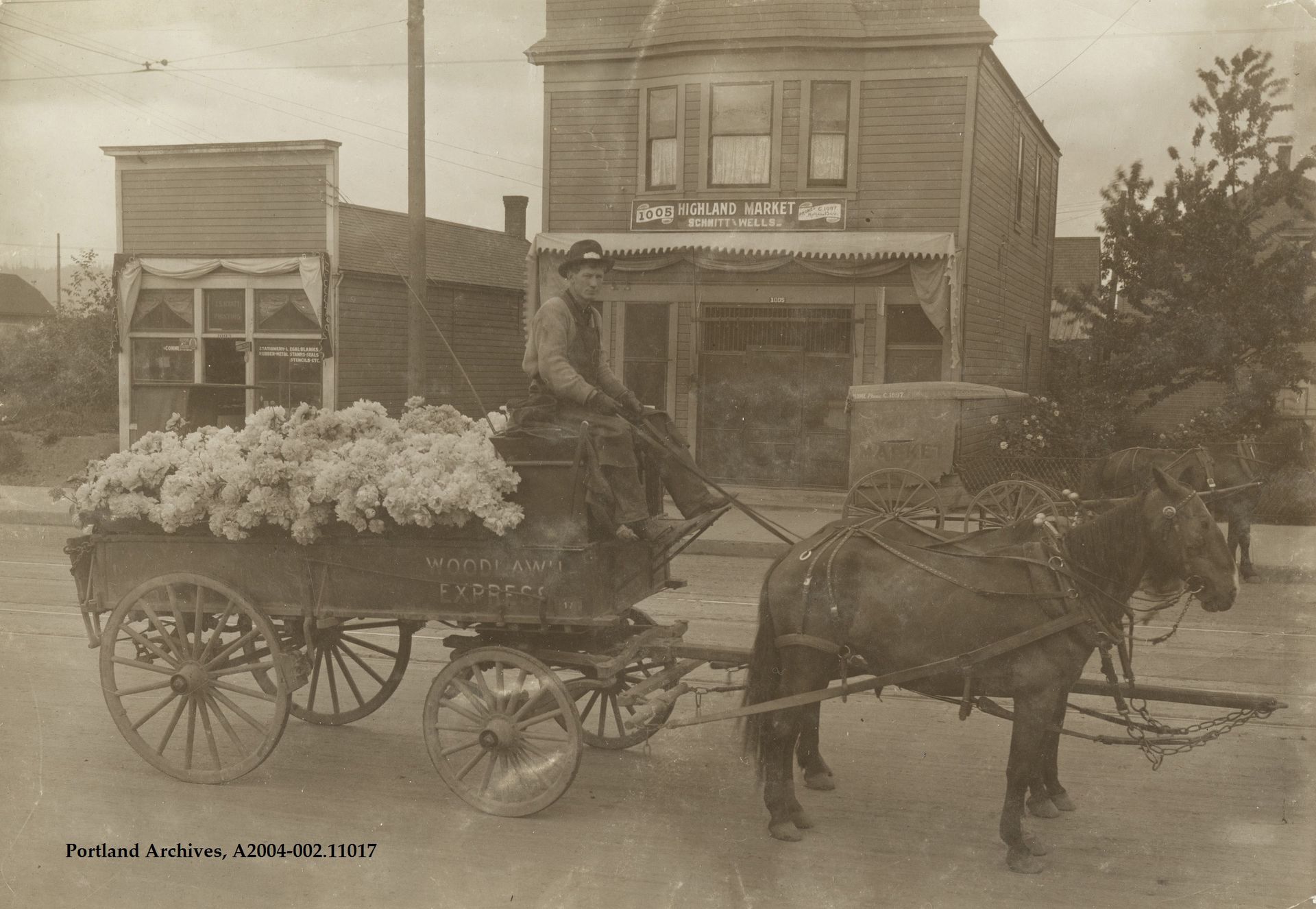 An early 20th century photo of the 