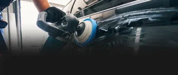 Mechanic working on body repair | Scott's Auto Body
