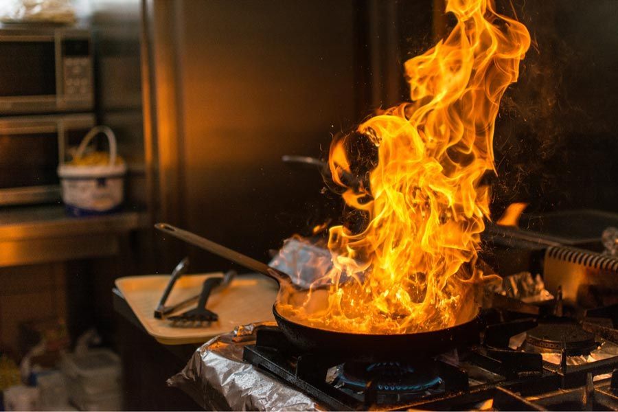 Fire in the Kitchen— Cleaner in Mackay, QLD
