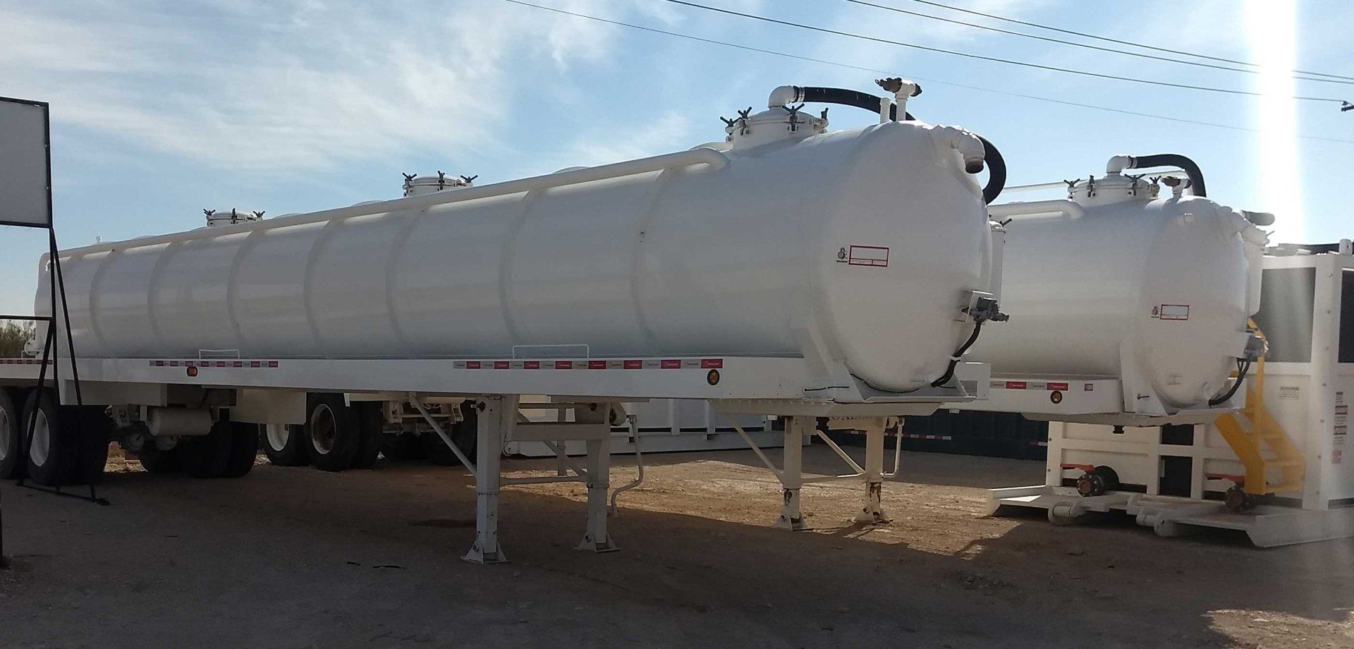 130 BBL Vacuum Trailers
