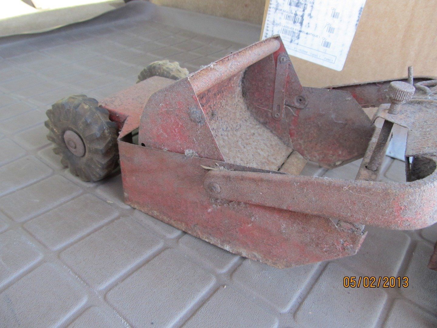 Before Red Toy Restoration — The Tri-State Area — Carriage House II In-Home Restorations