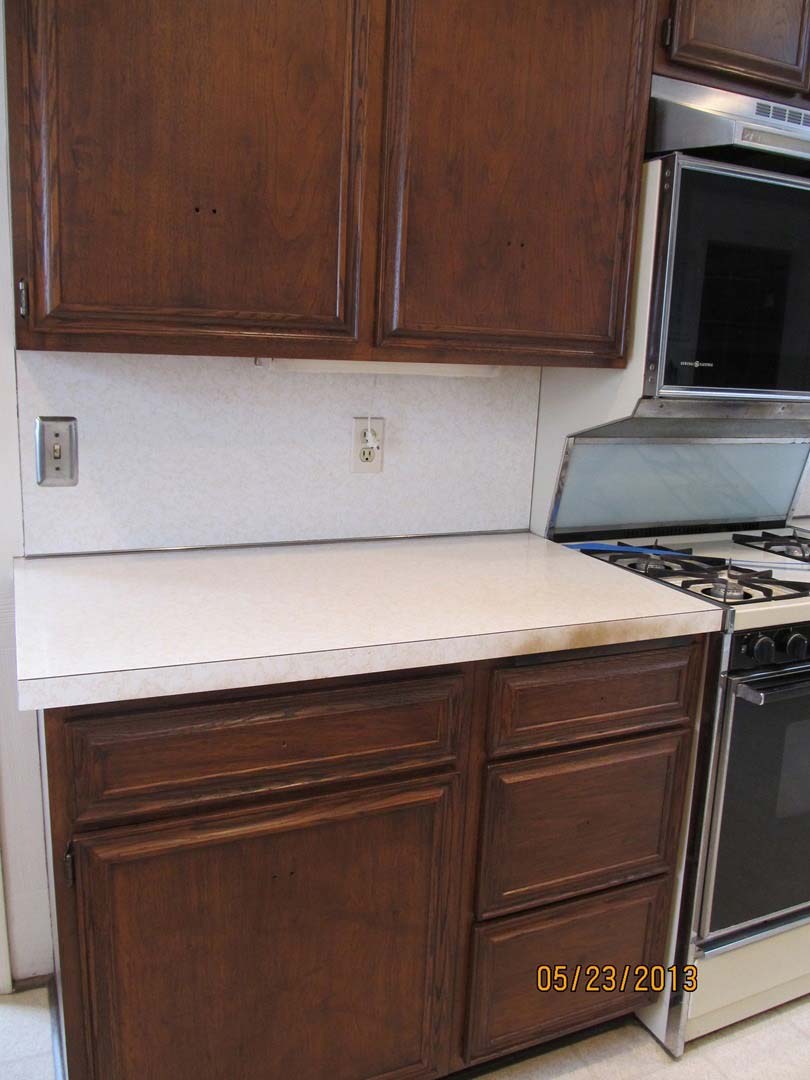 Kitchen Walnut Cabinets — The Tri-State Area — Carriage House II In-Home Restorations