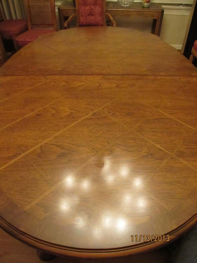 After Damaged Tabletop Repair — The Tri-State Area — Carriage House II In-Home Restorations