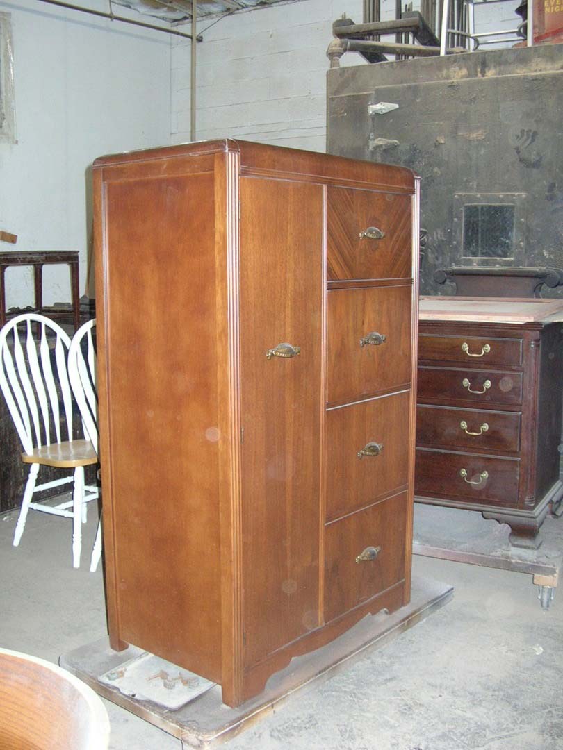 Restored Antique Wardrobe — The Tri-State Area — Carriage House II In-Home Restorations