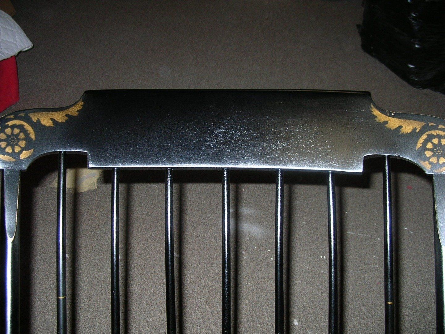 Black Hitchcock Rocker — The Tri-State Area — Carriage House II In-Home Restorations