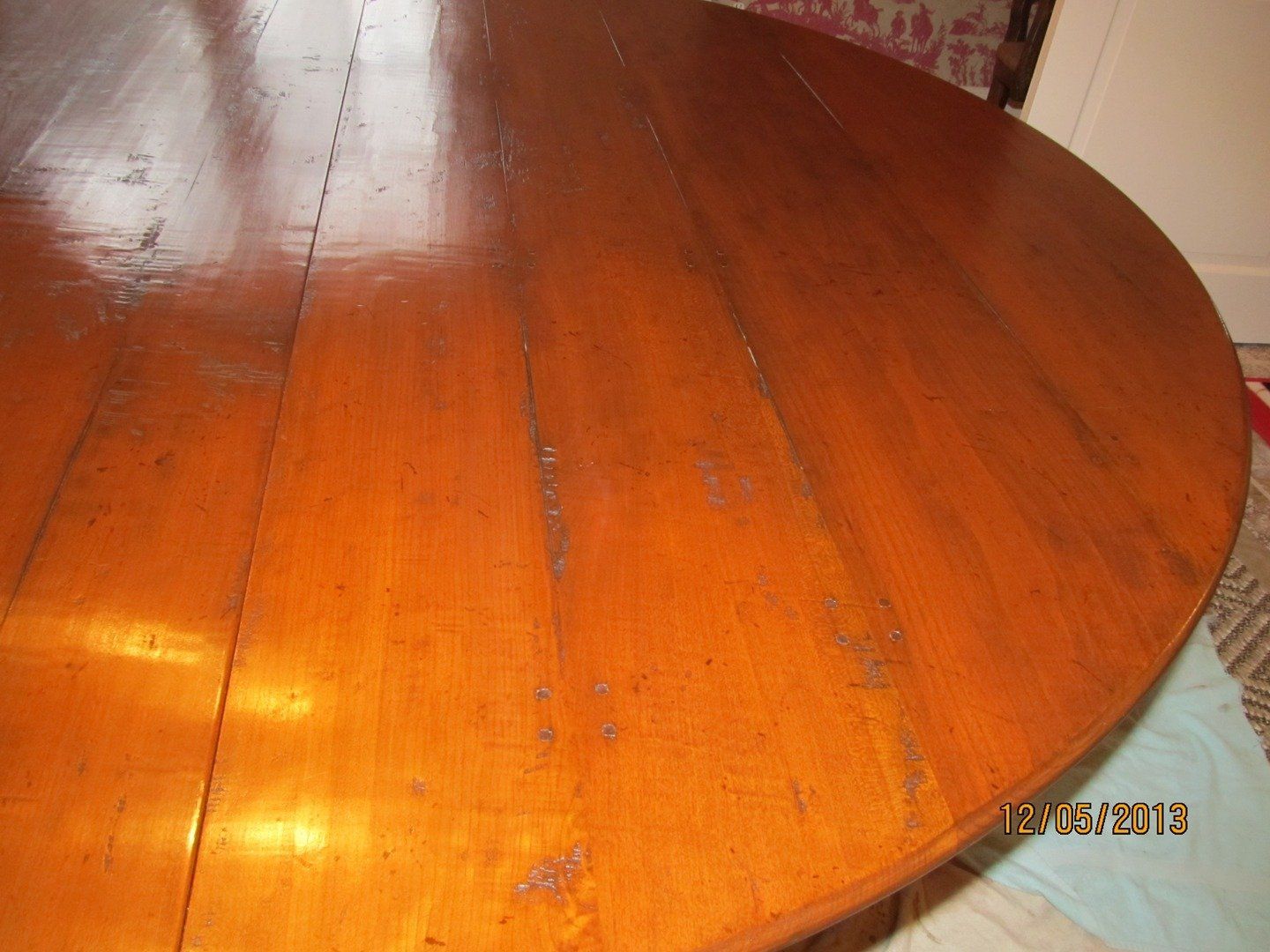 Custom Dining Room Table — The Tri-State Area — Carriage House II In-Home Restorations