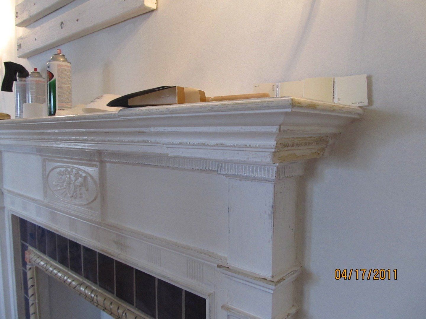 White Pine Mantel — The Tri-State Area — Carriage House II In-Home Restorations