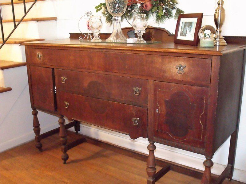 Restored Vintage Buffet — The Tri-State Area — Carriage House II In-Home Restorations