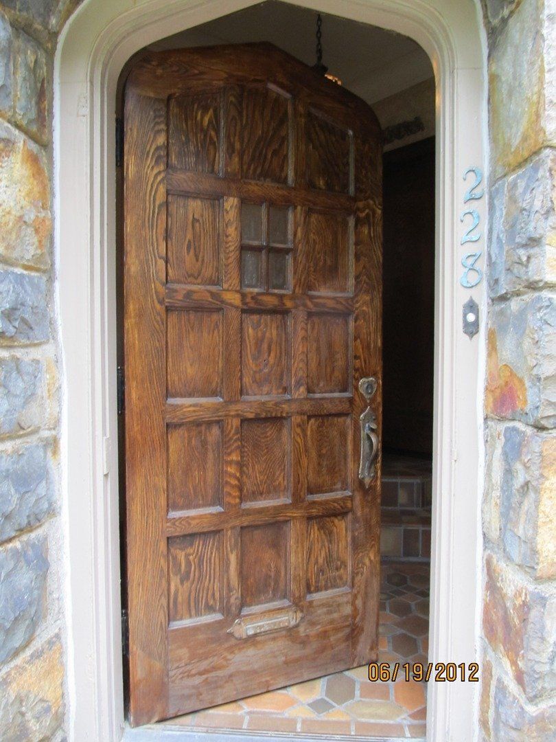 Panel Door with Damaged — The Tri-State Area — Carriage House II In-Home Restorations