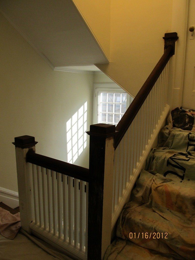 After Handrails Restoration — The Tri-State Area — Carriage House II In-Home Restorations