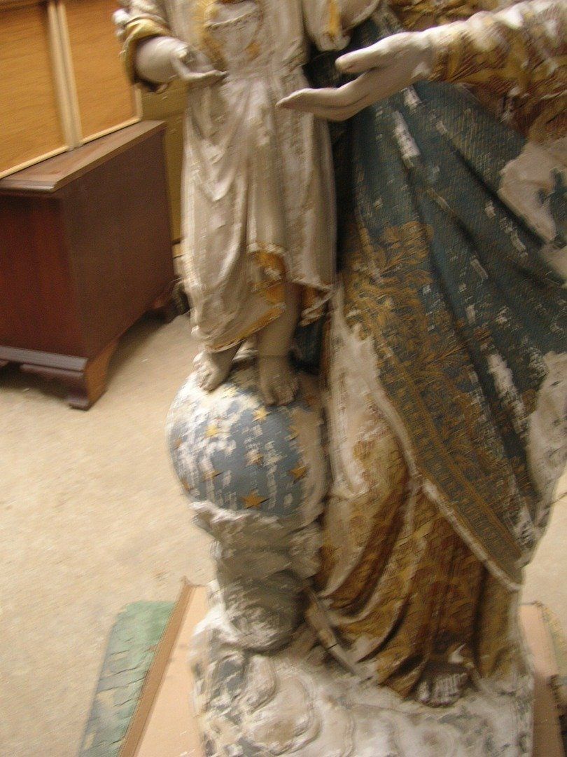 Damaged Religious Statue — The Tri-State Area — Carriage House II In-Home Restorations