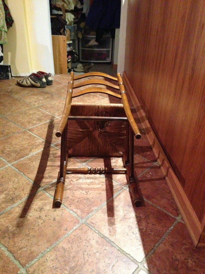 Wood Brown Chair — The Tri-State Area — Carriage House II In-Home Restorations