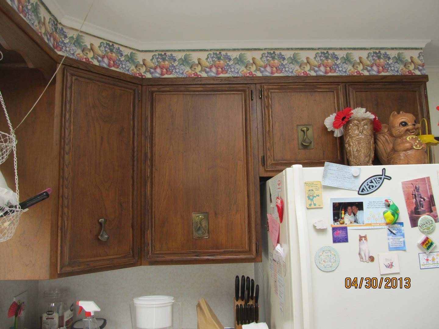 Old Kitchen Walnut Cabinets — The Tri-State Area — Carriage House II In-Home Restorations