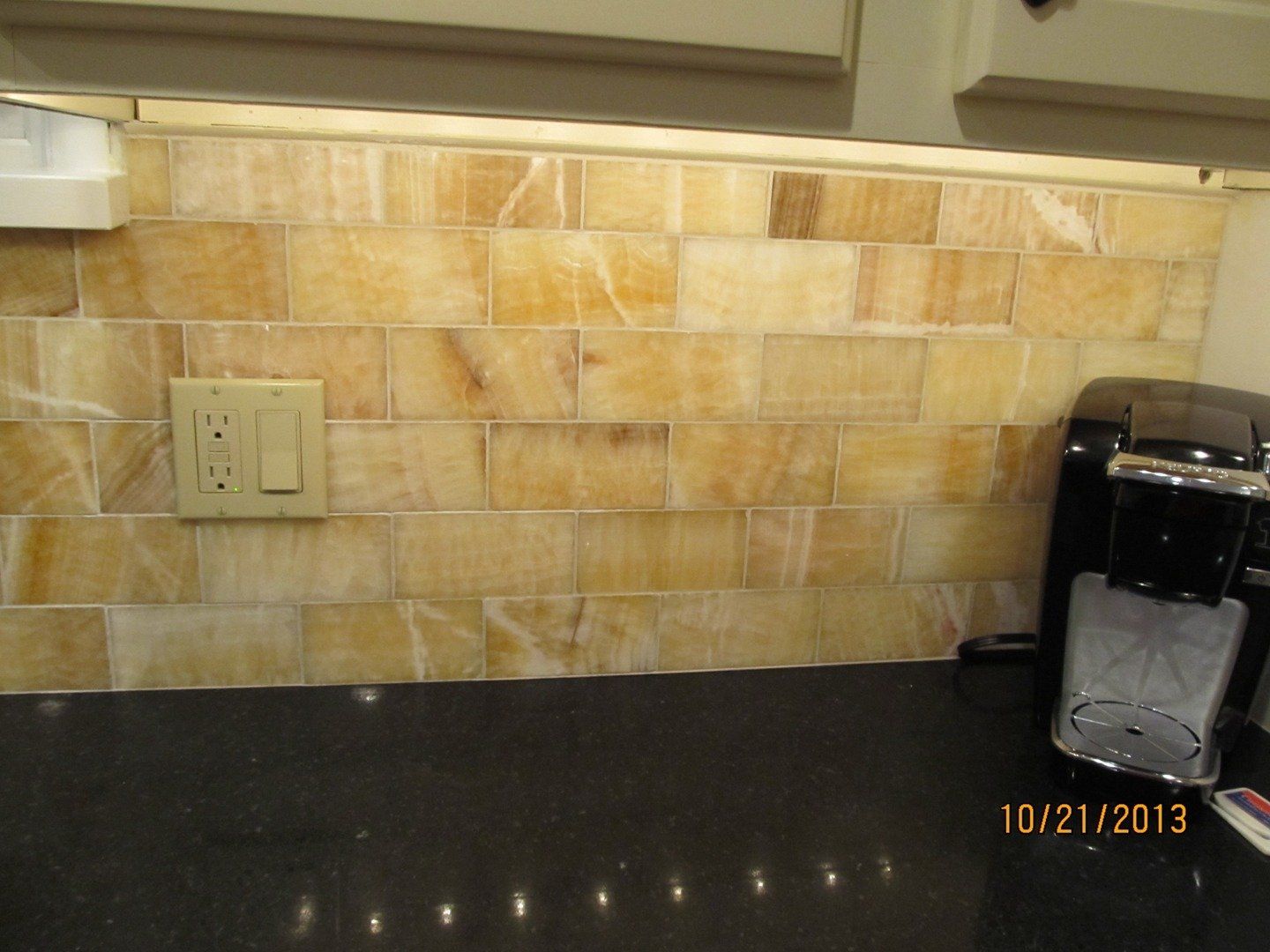 Modern Kitchen with Tiles — The Tri-State Area — Carriage House II In-Home Restorations