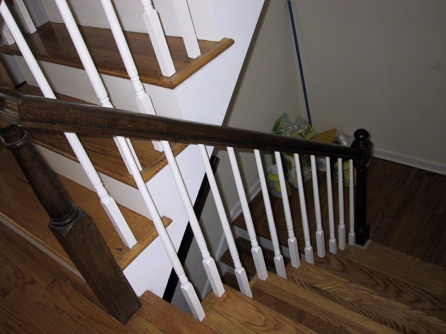 Brown Handrails & Newel Posts — The Tri-State Area — Carriage House II In-Home Restorations