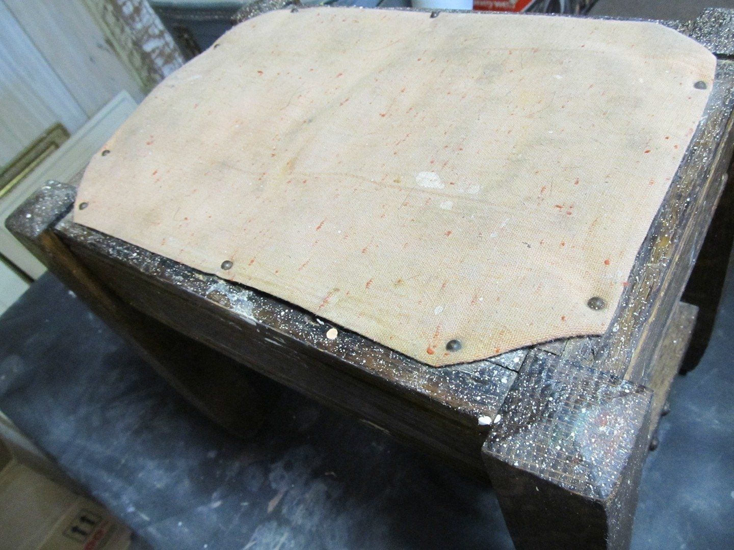 Wooden Footstool — The Tri-State Area — Carriage House II In-Home Restorations