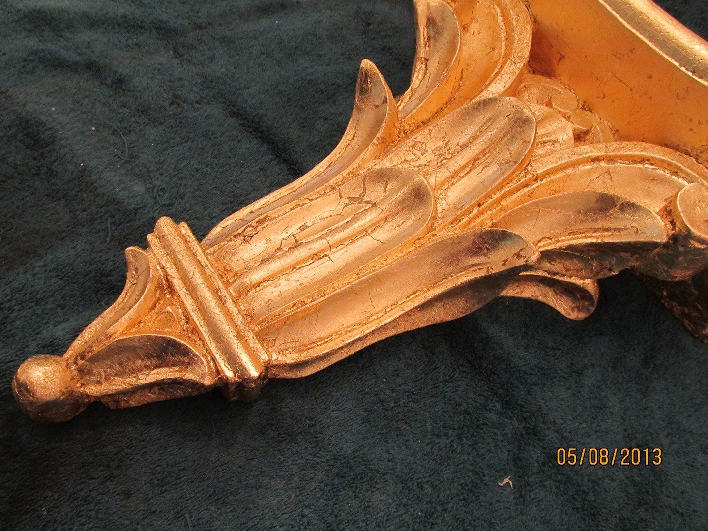 Gold Corbel Shelf — The Tri-State Area — Carriage House II In-Home Restorations