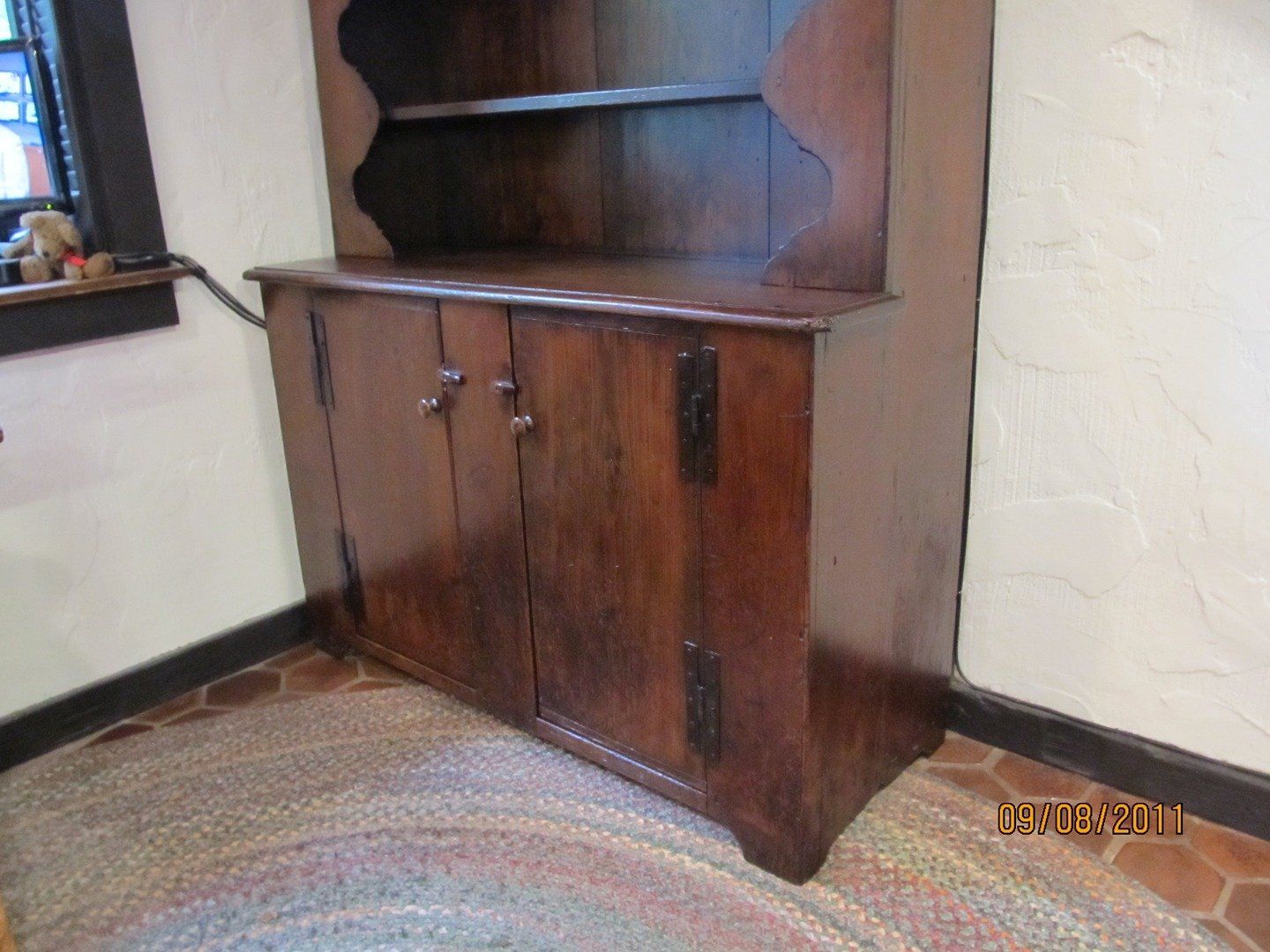 Restored Wooden Hutch — The Tri-State Area — Carriage House II In-Home Restorations