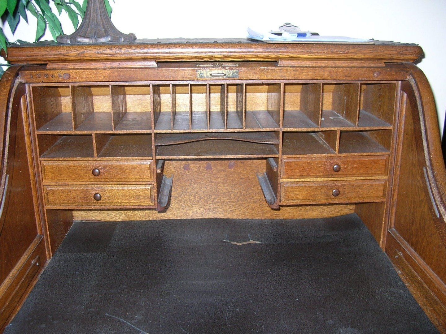 Front View of Antique Desk — The Tri-State Area — Carriage House II In-Home Restorations