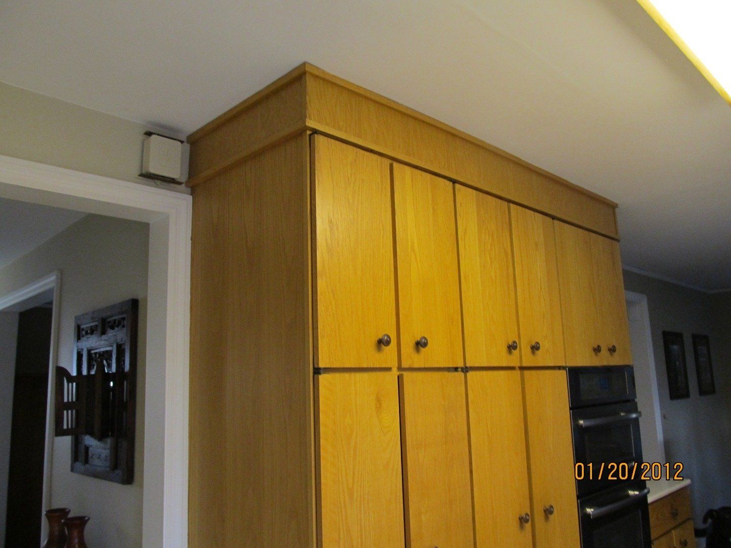 Oak Kitchen with Cabinet — The Tri-State Area — Carriage House II In-Home Restorations