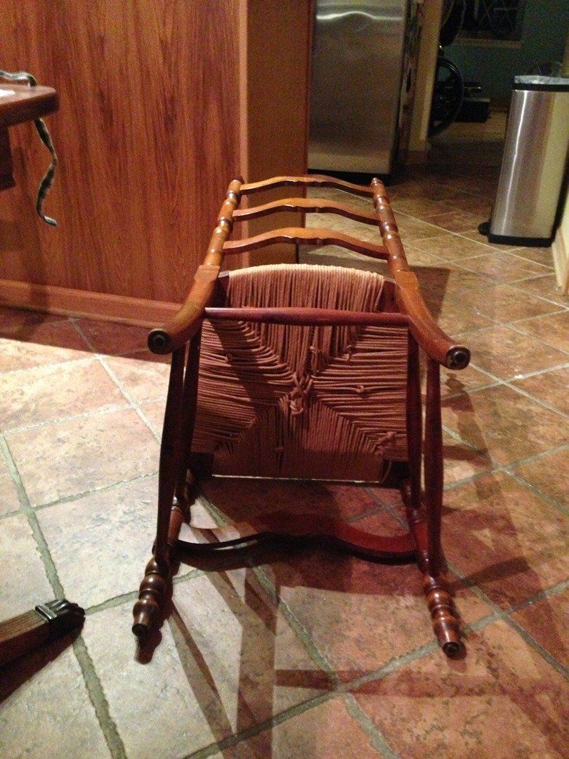Brown Ladder Back Chairs — The Tri-State Area — Carriage House II In-Home Restorations