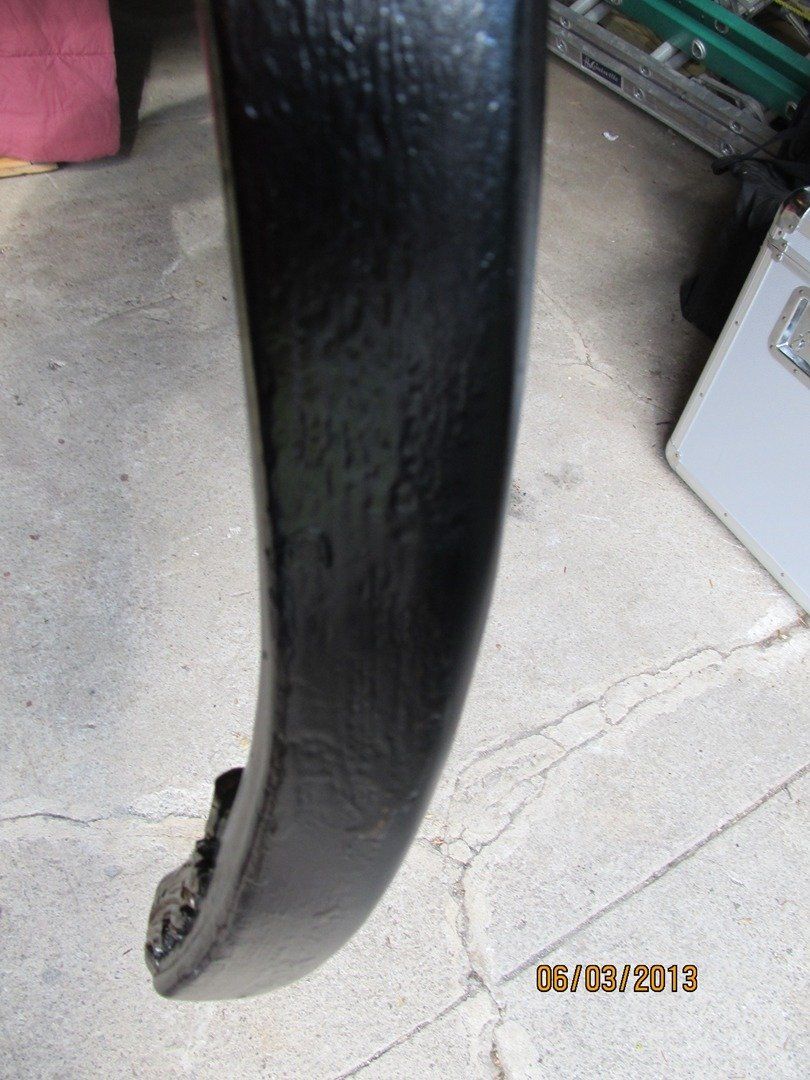 After Black Chair Legs Restoration — The Tri-State Area — Carriage House II In-Home Restorations