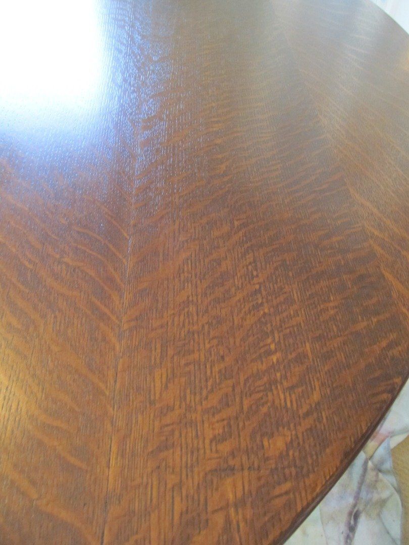 Restored Antique Dining Room Tabletop — The Tri-State Area — Carriage House II In-Home Restorations