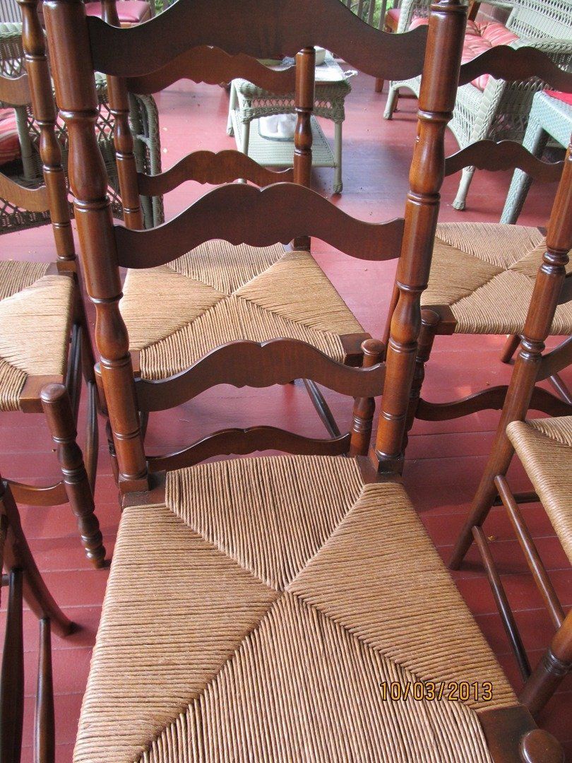 Ladder Back Chairs — The Tri-State Area — Carriage House II In-Home Restorations