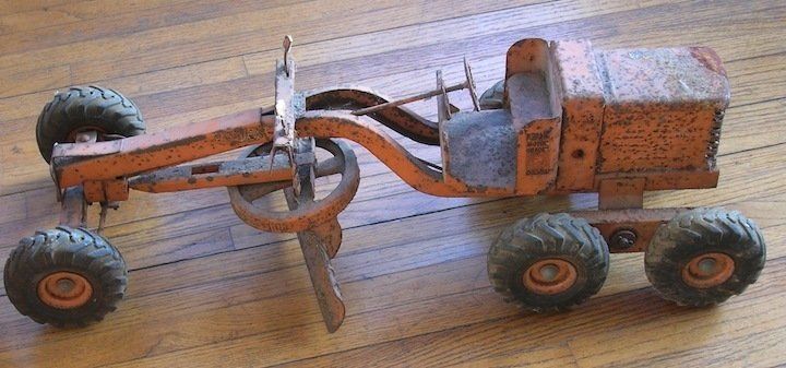 Orange Truck Vintage Toy — The Tri-State Area — Carriage House II In-Home Restorations