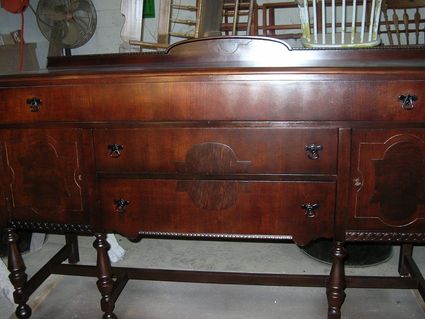 New Wooden Buffet — The Tri-State Area — Carriage House II In-Home Restorations