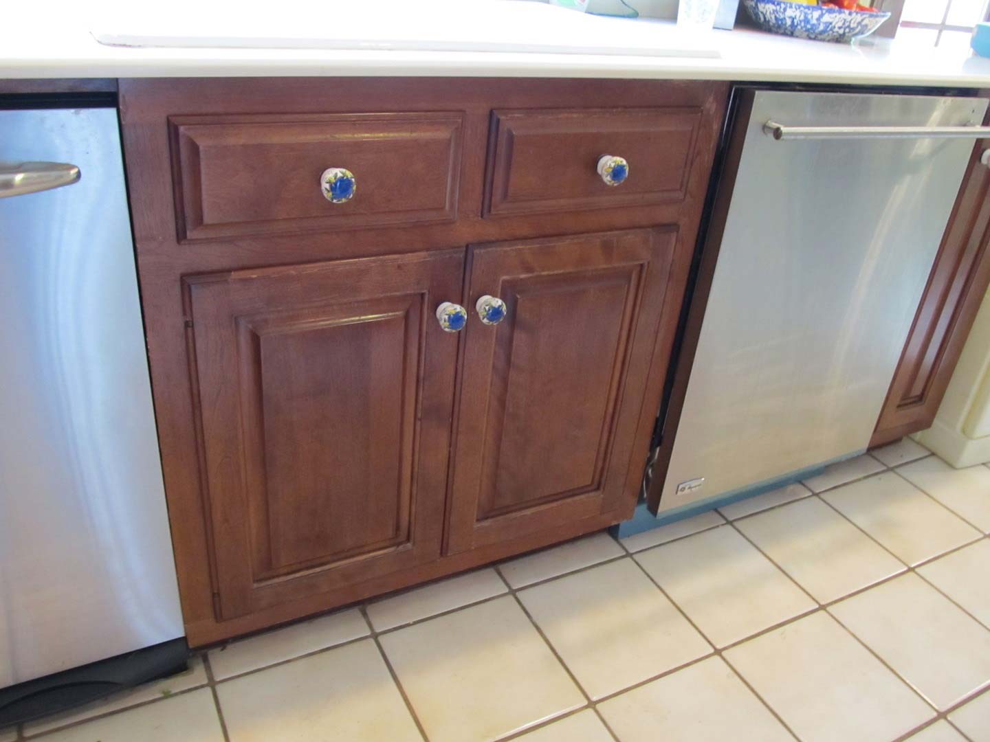 Mahogany Cabinet — The Tri-State Area — Carriage House II In-Home Restorations