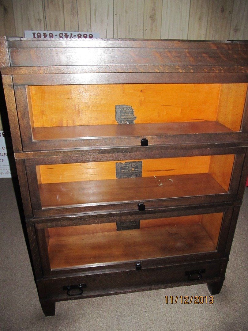 Brown Bookcase — The Tri-State Area — Carriage House II In-Home Restorations