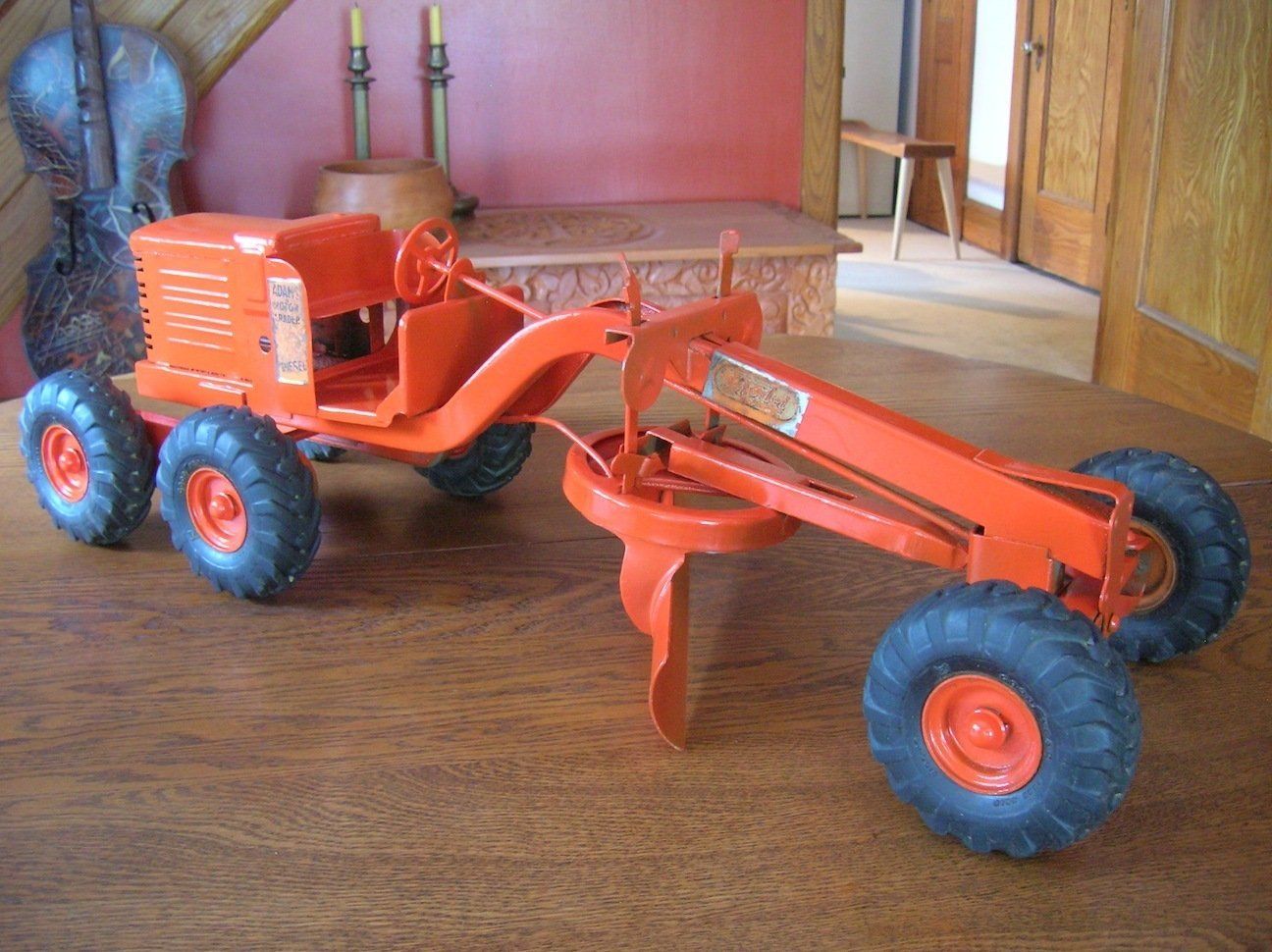 Orange Truck Vintage Toy Restored — The Tri-State Area — Carriage House II In-Home Restorations