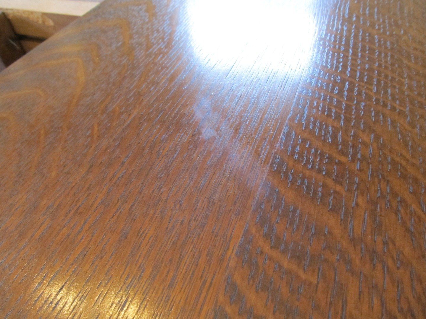 Brown Dining Tabletop — The Tri-State Area — Carriage House II In-Home Restorations