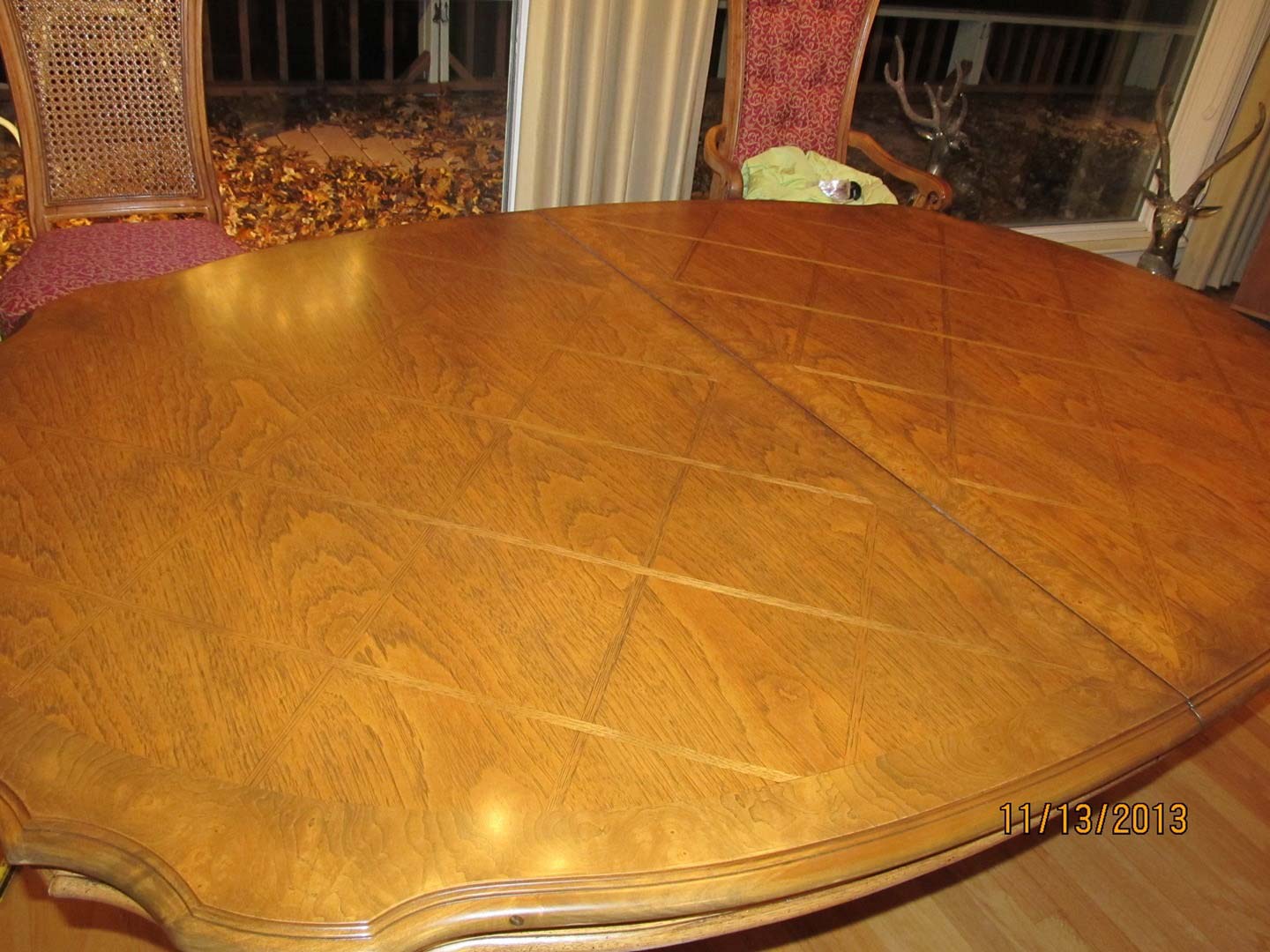 Damaged Tabletop After Repair — The Tri-State Area — Carriage House II In-Home Restorations