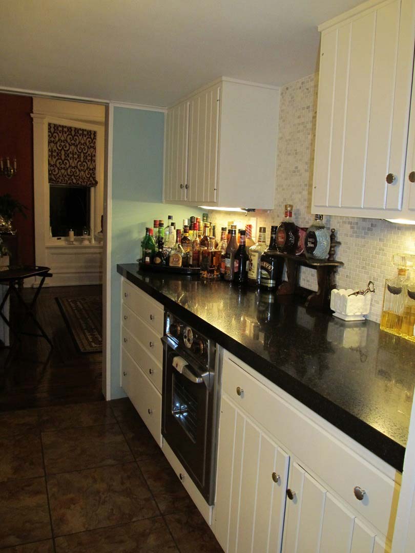 Hallway with New Cabinets and Oven — The Tri-State Area — Carriage House II In-Home Restorations