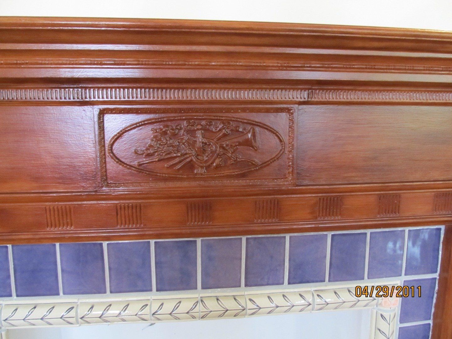 Brown Pine Mantel — The Tri-State Area — Carriage House II In-Home Restorations