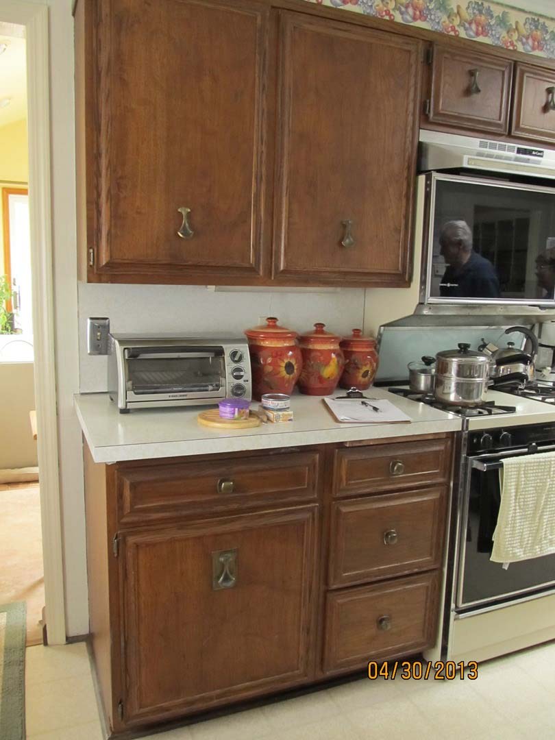 Old Walnut Cabinets — The Tri-State Area — Carriage House II In-Home Restorations