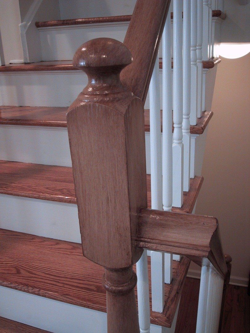 Pink and White Handrails — The Tri-State Area — Carriage House II In-Home Restorations