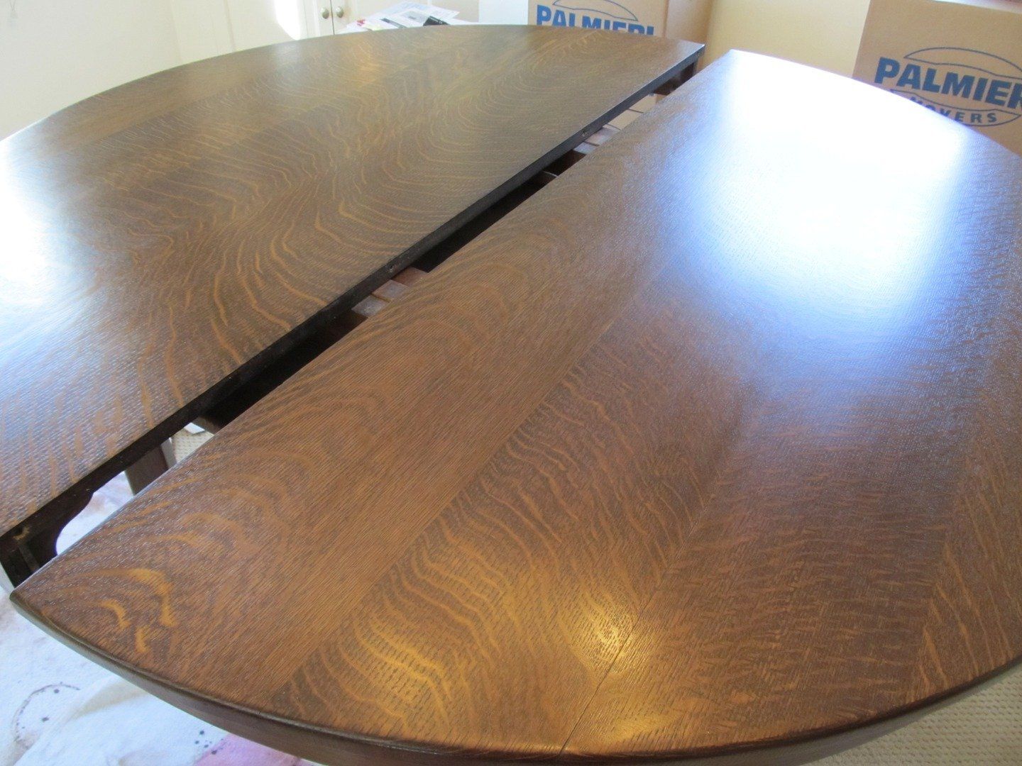 New Dining Room Tabletop — The Tri-State Area — Carriage House II In-Home Restorations