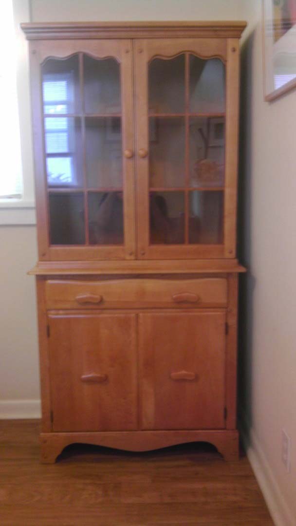 After Vintage Cabinet Restoration — The Tri-State Area — Carriage House II In-Home Restorations