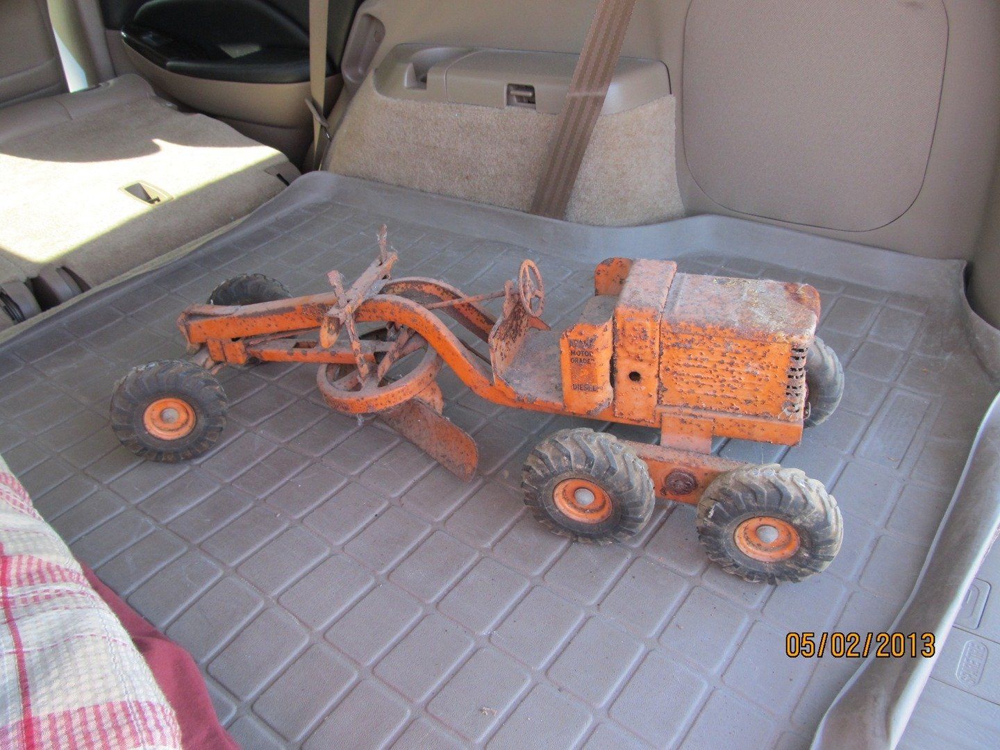 Before Orange Truck Vintage Toy — The Tri-State Area — Carriage House II In-Home Restorations