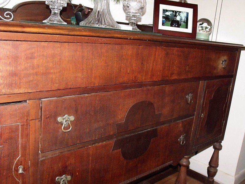 Restored Vintage Buffet — The Tri-State Area — Carriage House II In-Home Restorations