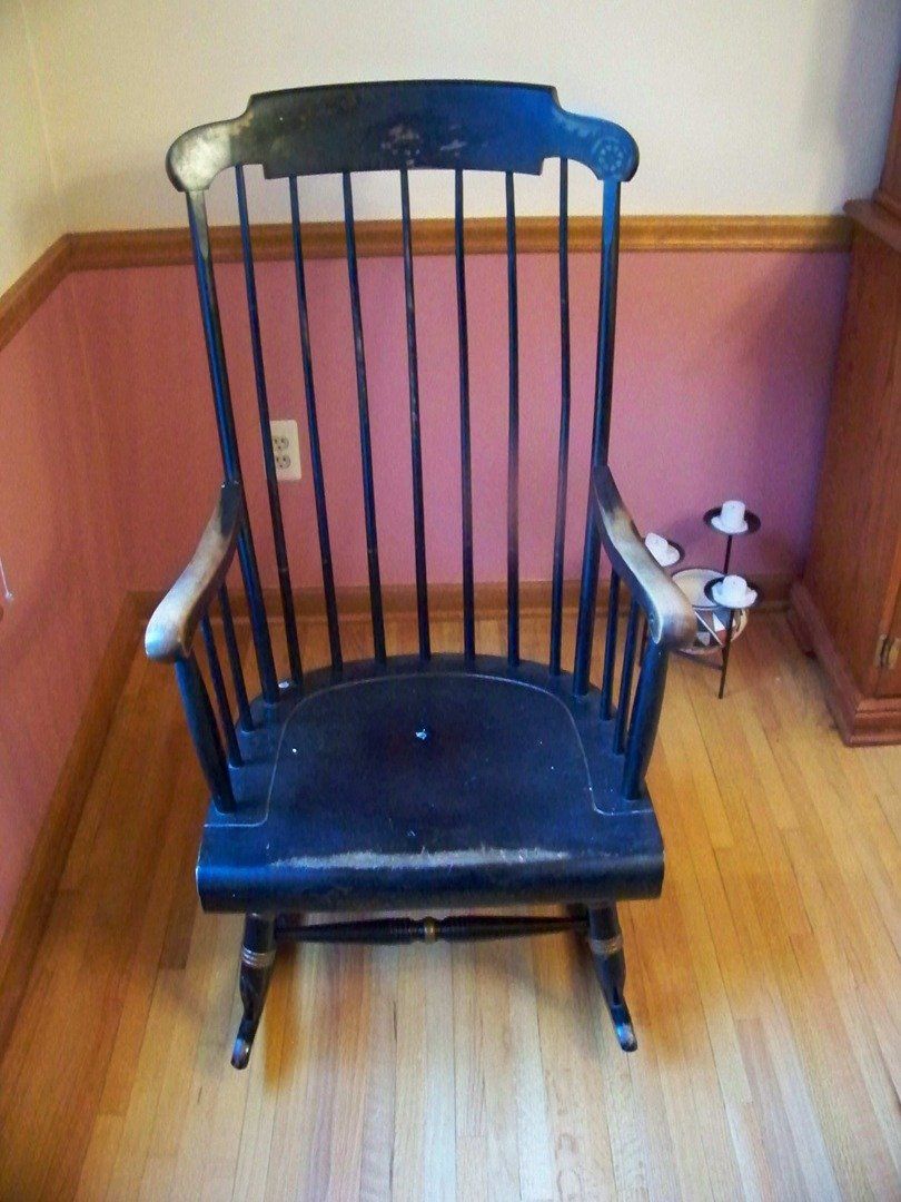 Antique Hitchcock Rocker — The Tri-State Area — Carriage House II In-Home Restorations
