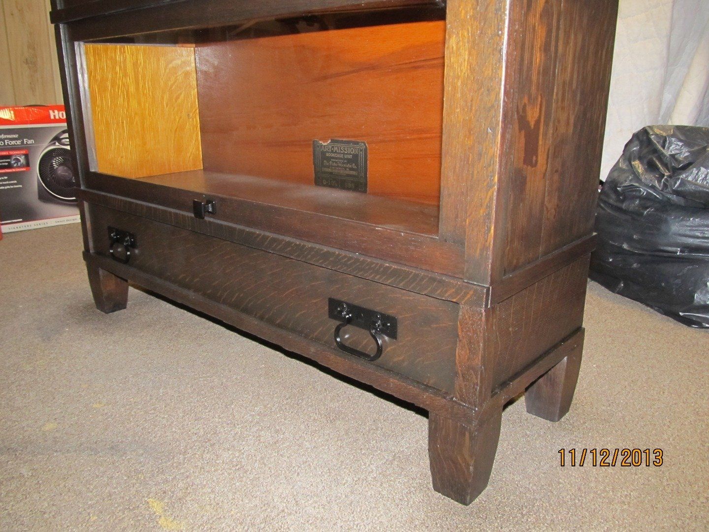 Wooden Bookcase — The Tri-State Area — Carriage House II In-Home Restorations