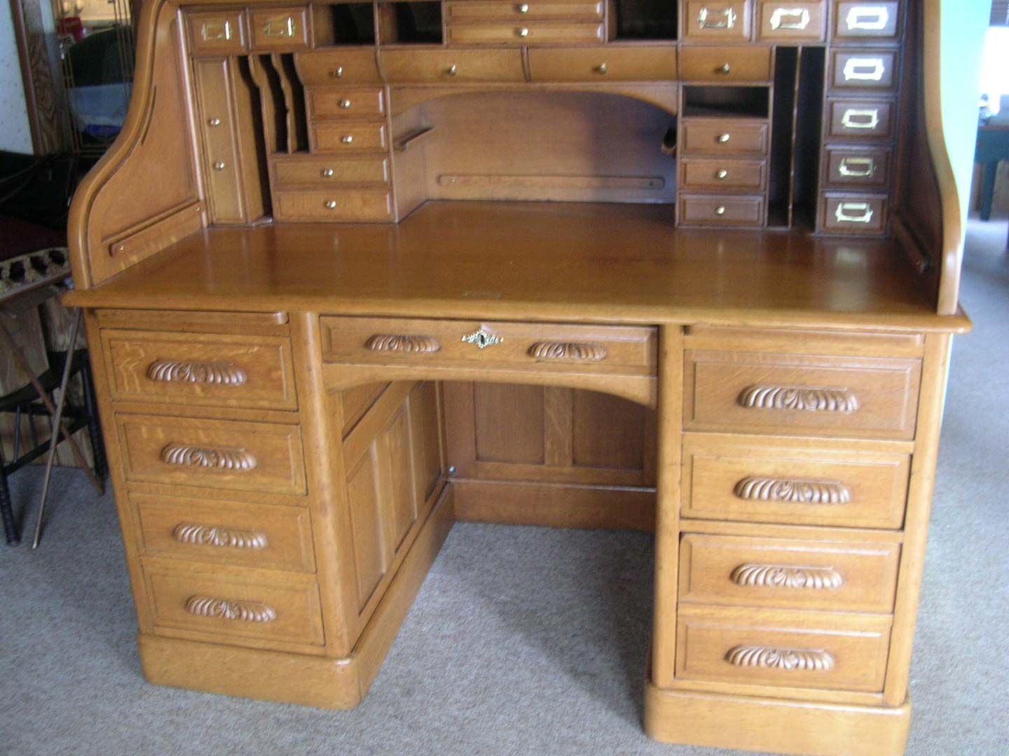 Antique Desk After Restoration — The Tri-State Area — Carriage House II In-Home Restorations