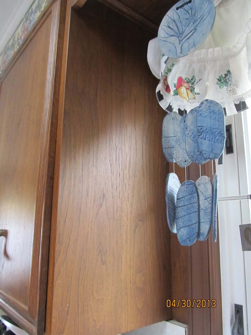 Overhead Walnut Cabinet — The Tri-State Area — Carriage House II In-Home Restorations