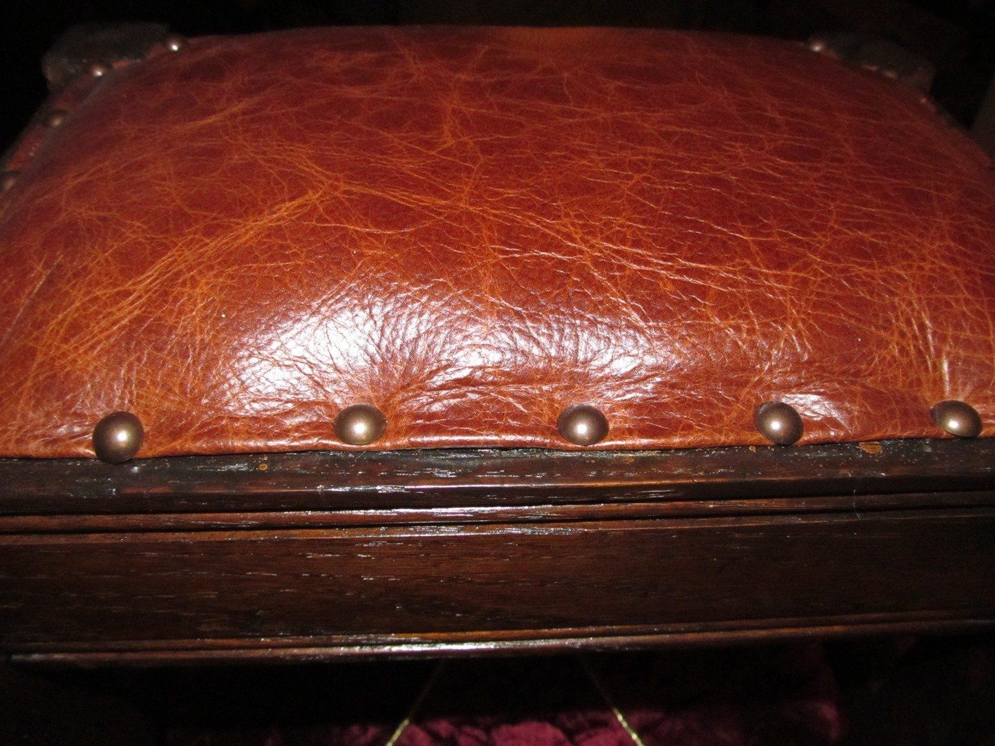 Restored Footstool — The Tri-State Area — Carriage House II In-Home Restorations
