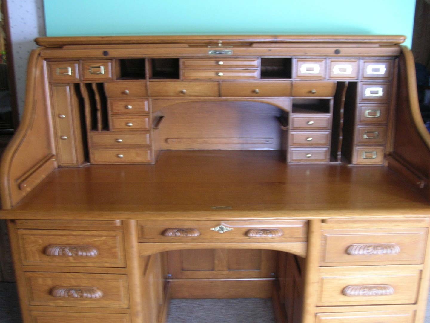 Antique Desk Storage After Restoration — The Tri-State Area — Carriage House II In-Home Restorations
