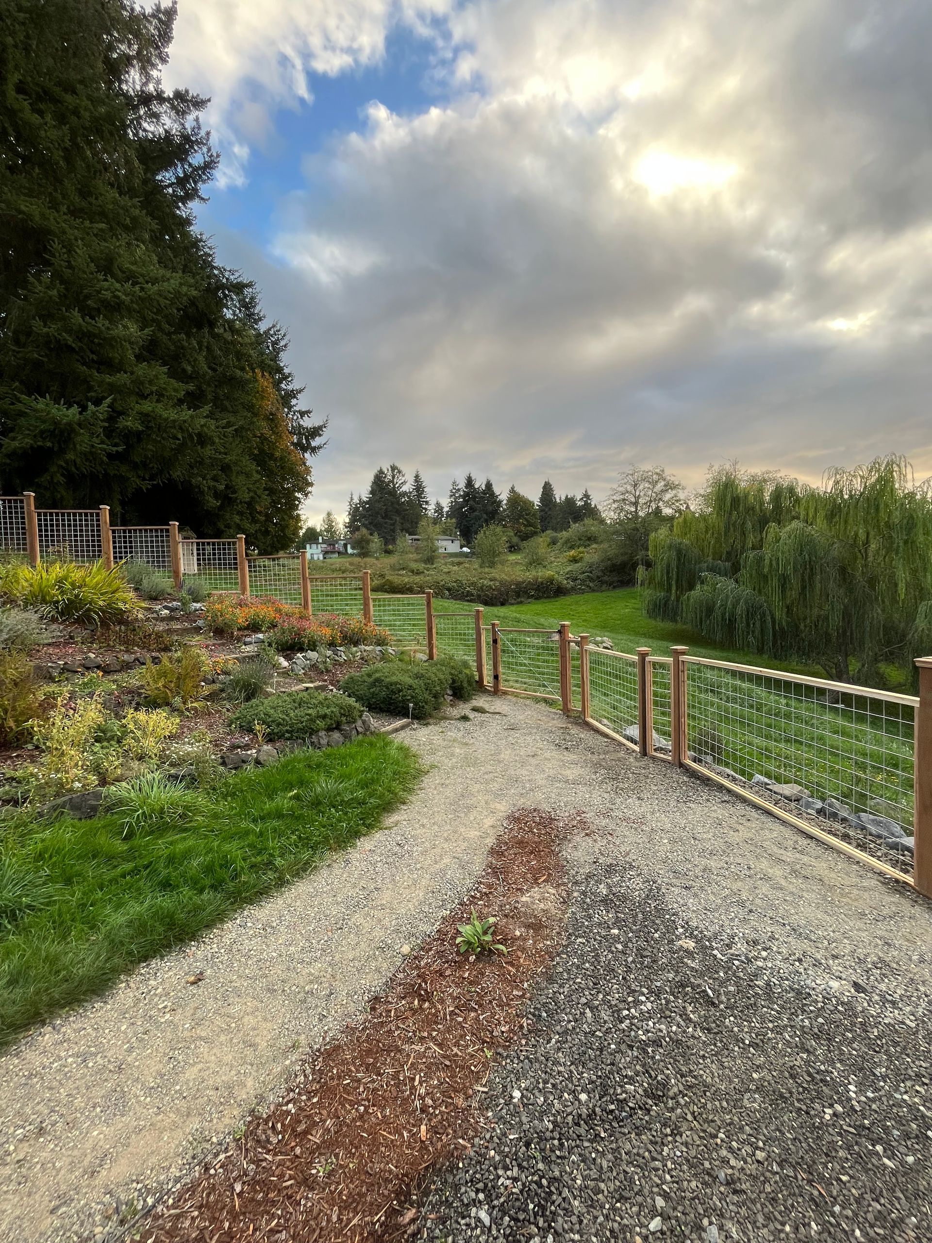Garden Fence Installation in Bremerton, WA